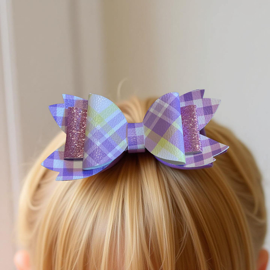 ✨Plaid Pop Princess Bow✨