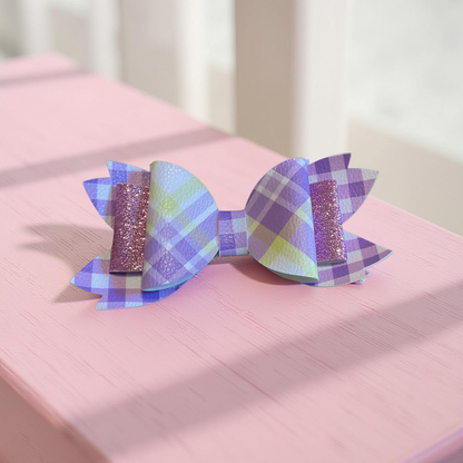 ✨Plaid Pop Princess Bow✨