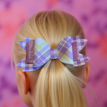 ✨Plaid Pop Princess Bow✨