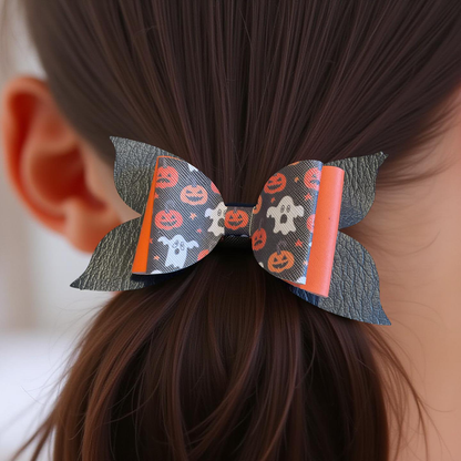 Pumpkin Patch Spooks Biggie Bow