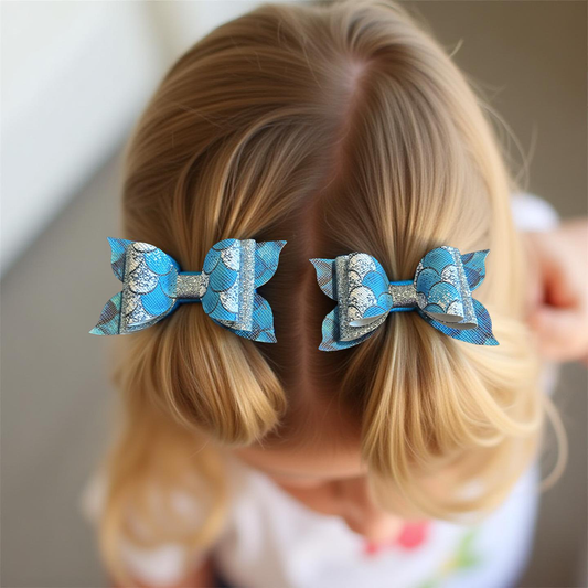 Mermaid Magic Bite- Size Bows