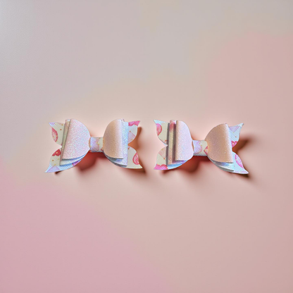 Pink Wink Bite- Size Bows