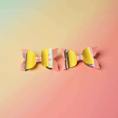 Lemon Lush Bite- Size Bows