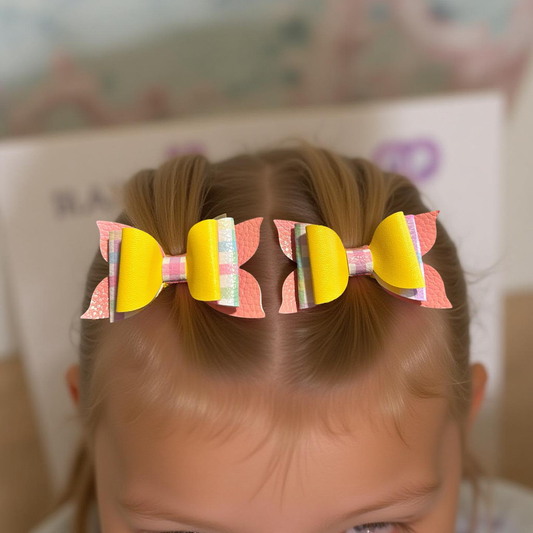 Lemon Lush Bite- Size Bows