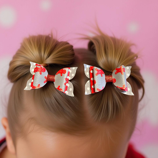 Gingerbread Giggles Bite- Size Bows