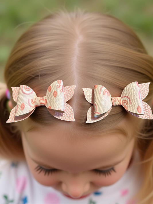Sugarplum Sparkle Bite- Size  Bows