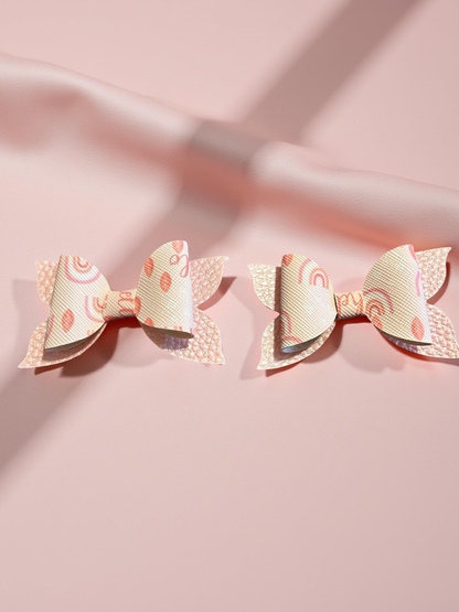 Sugarplum Sparkle Bite- Size  Bows