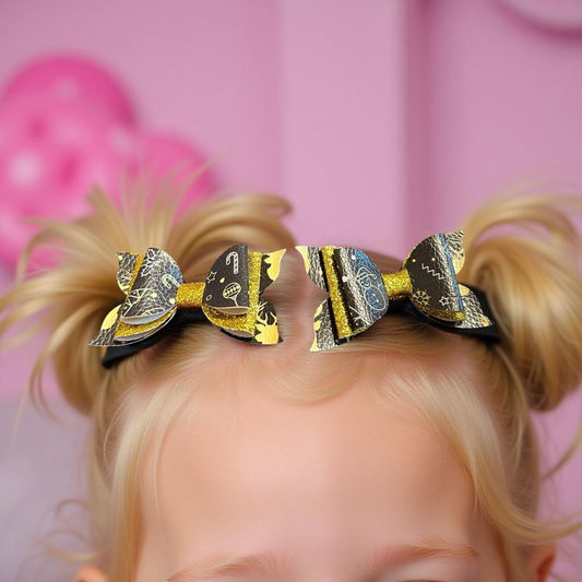 Midnight Mistletoe Bite-Size Bows