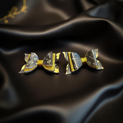 Midnight Mistletoe Bite-Size Bows