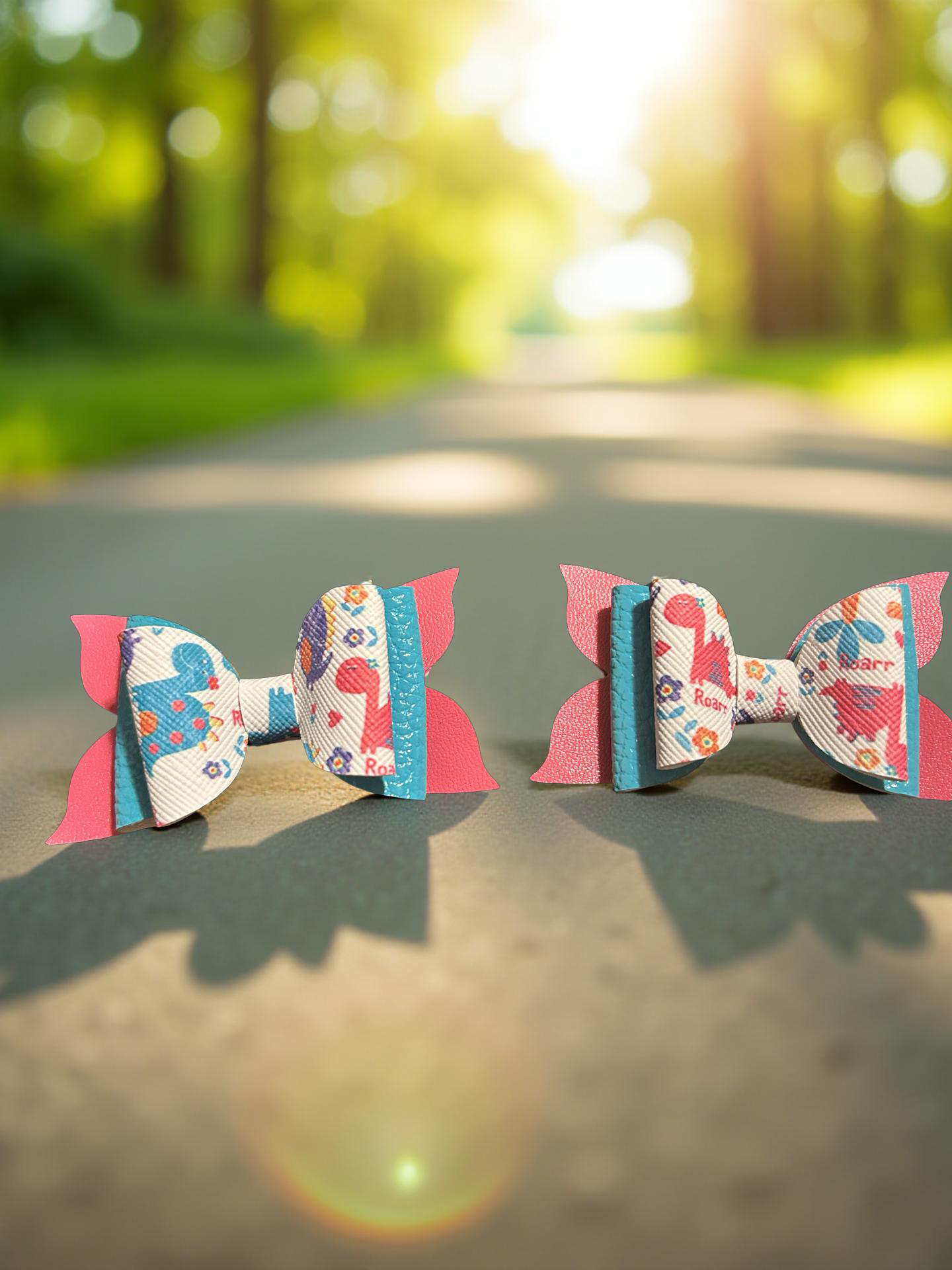 Rawr-some Bite- Size Bows