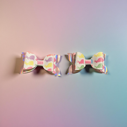 Rainbow Bunny Sparkles Bite - Size Bow