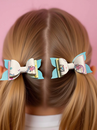Unicorn Post Bite- Size Bows