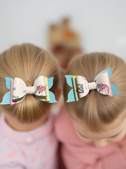 Unicorn Post Bite- Size Bows