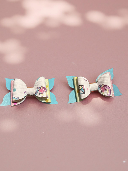Unicorn Post Bite- Size Bows