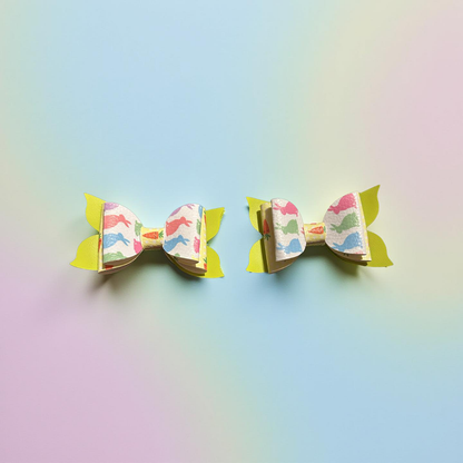 Sunny Bunny Bite- Size Bows
