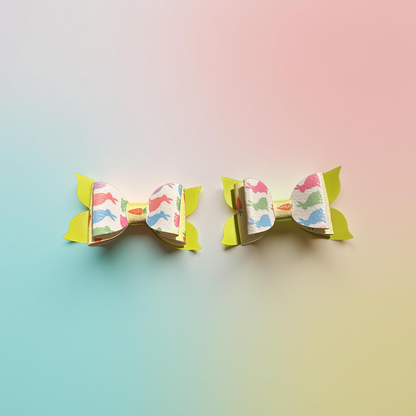 Sunny Bunny Bite- Size Bows
