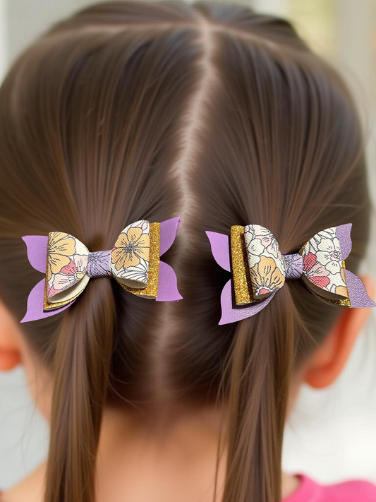 Floral Flutters Bite- Size Bows