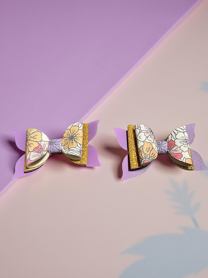 Floral Flutters Bite- Size Bows