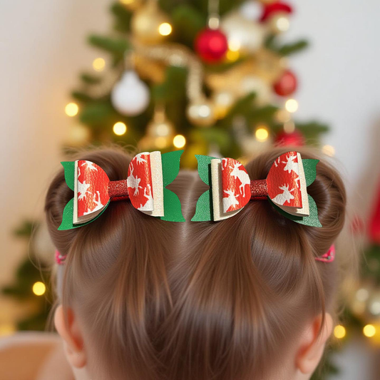 Reindeer Wraps Bite Size Bows