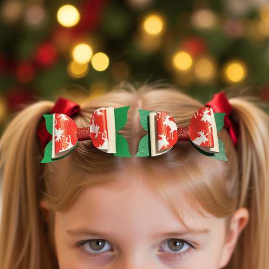 Reindeer Wraps Bite Size Bows