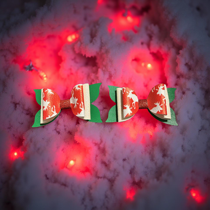 Reindeer Wraps Bite Size Bows