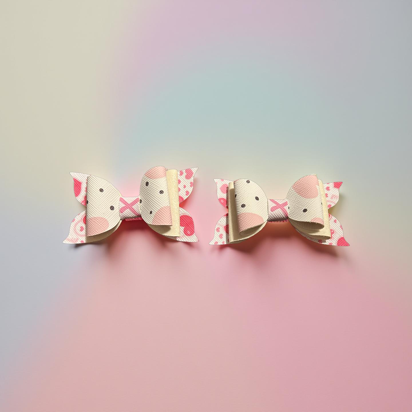 Sweetheart Scribbles Bite Size Bows