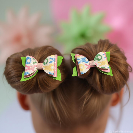 Bunny Hop Bite -Size Bows