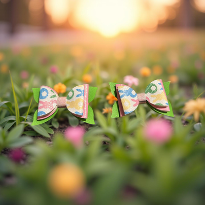 Bunny Hop Bite -Size Bows