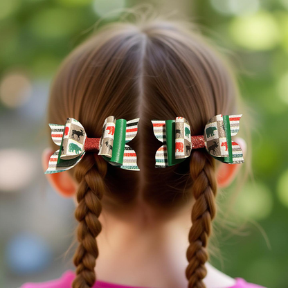 Bear-y  Deer Sweets Bite- Size Bows