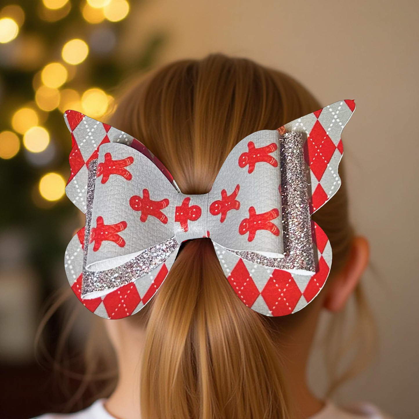 Frosted Ginger Joy Hairbow