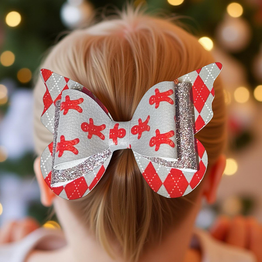 Frosted Ginger Joy Hairbow