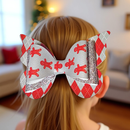 Frosted Ginger Joy Hairbow