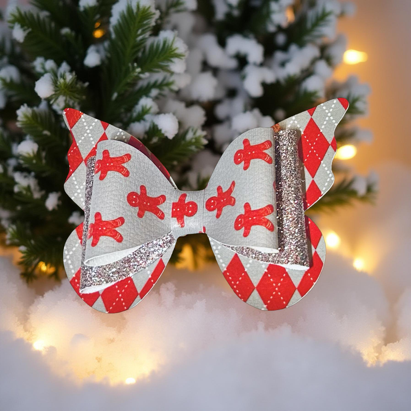Frosted Ginger Joy Hairbow