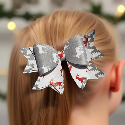 Reindeer Retreat Biggie Bow