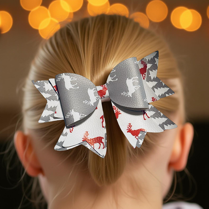 Reindeer Retreat Biggie Bow