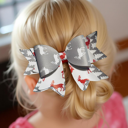 Reindeer Retreat Biggie Bow