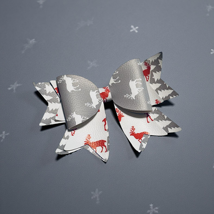 Reindeer Retreat Biggie Bow