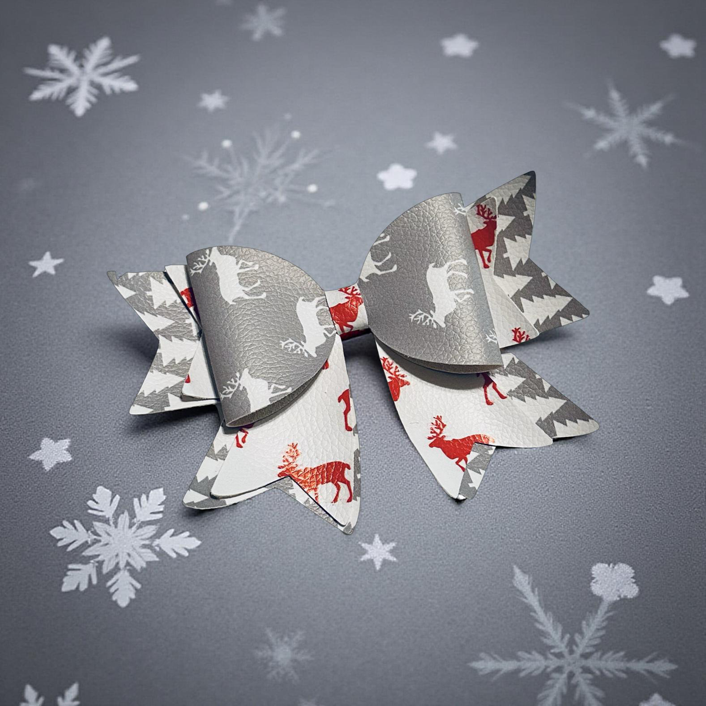 Reindeer Retreat Biggie Bow