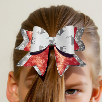 Reindeer Radiant Biggie Bow