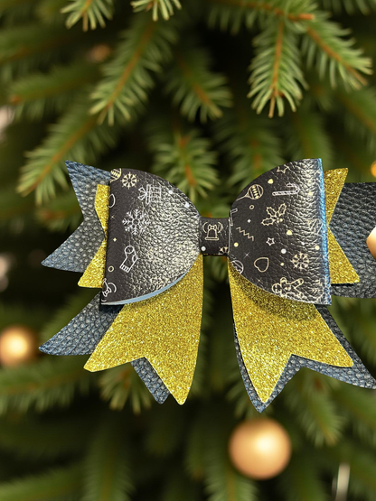 Golden Gift Wrap Biggie Bow