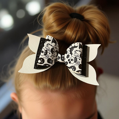 Skelly Chic Hairbow