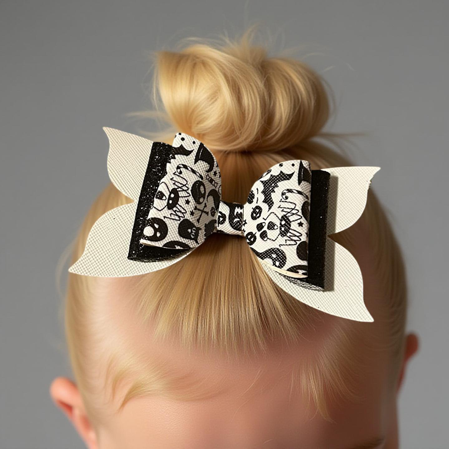 Skelly Chic Hairbow