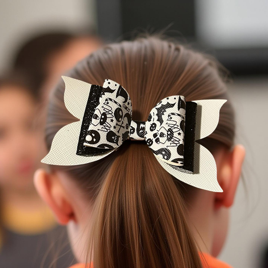 Skelly Chic Hairbow