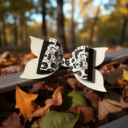 Skelly Chic Hairbow