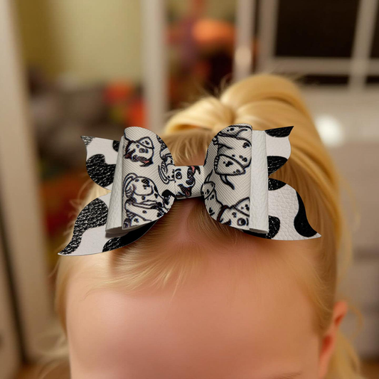 Spotted & Spoiled Hairbow