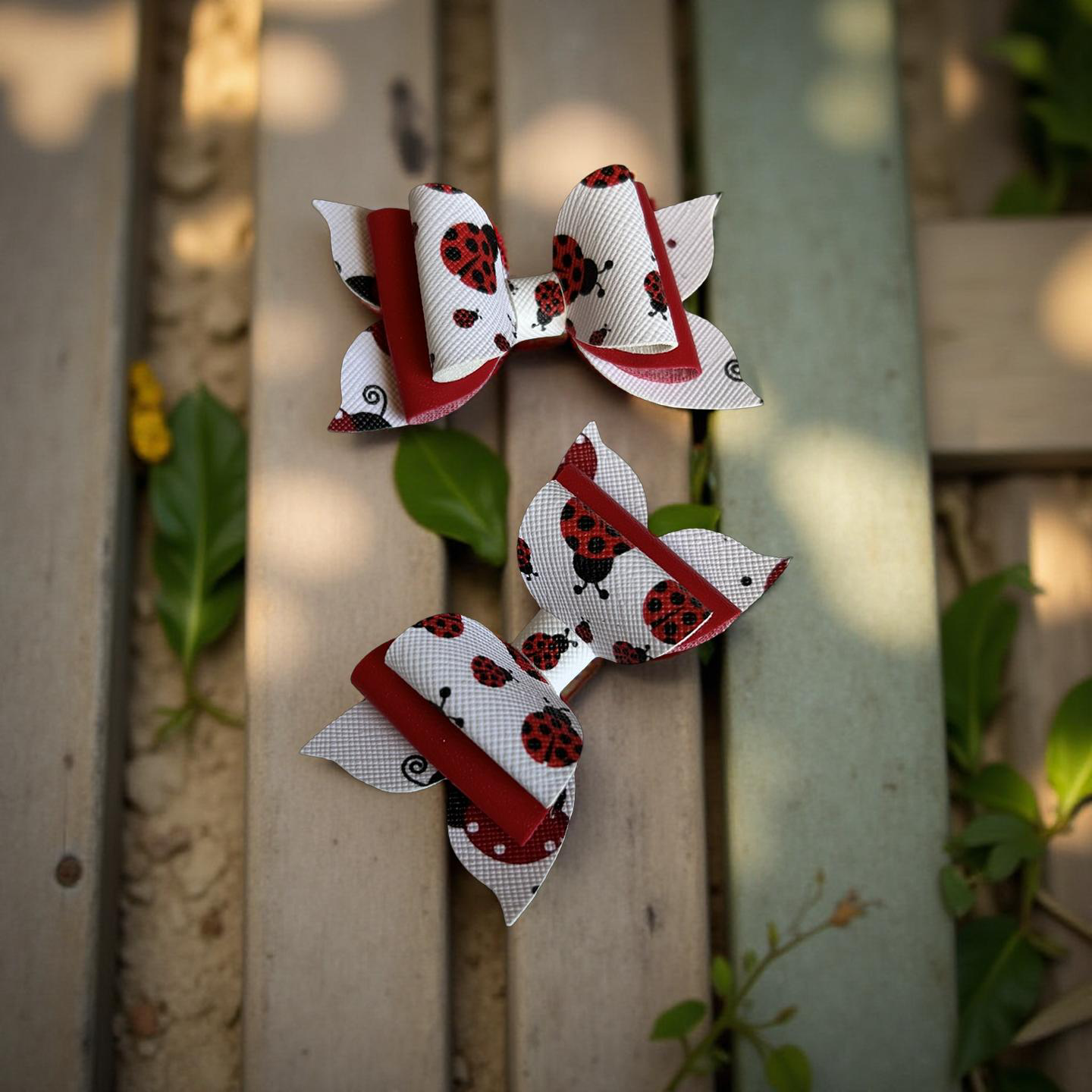 Lady Luck Bite- Size Hairbows