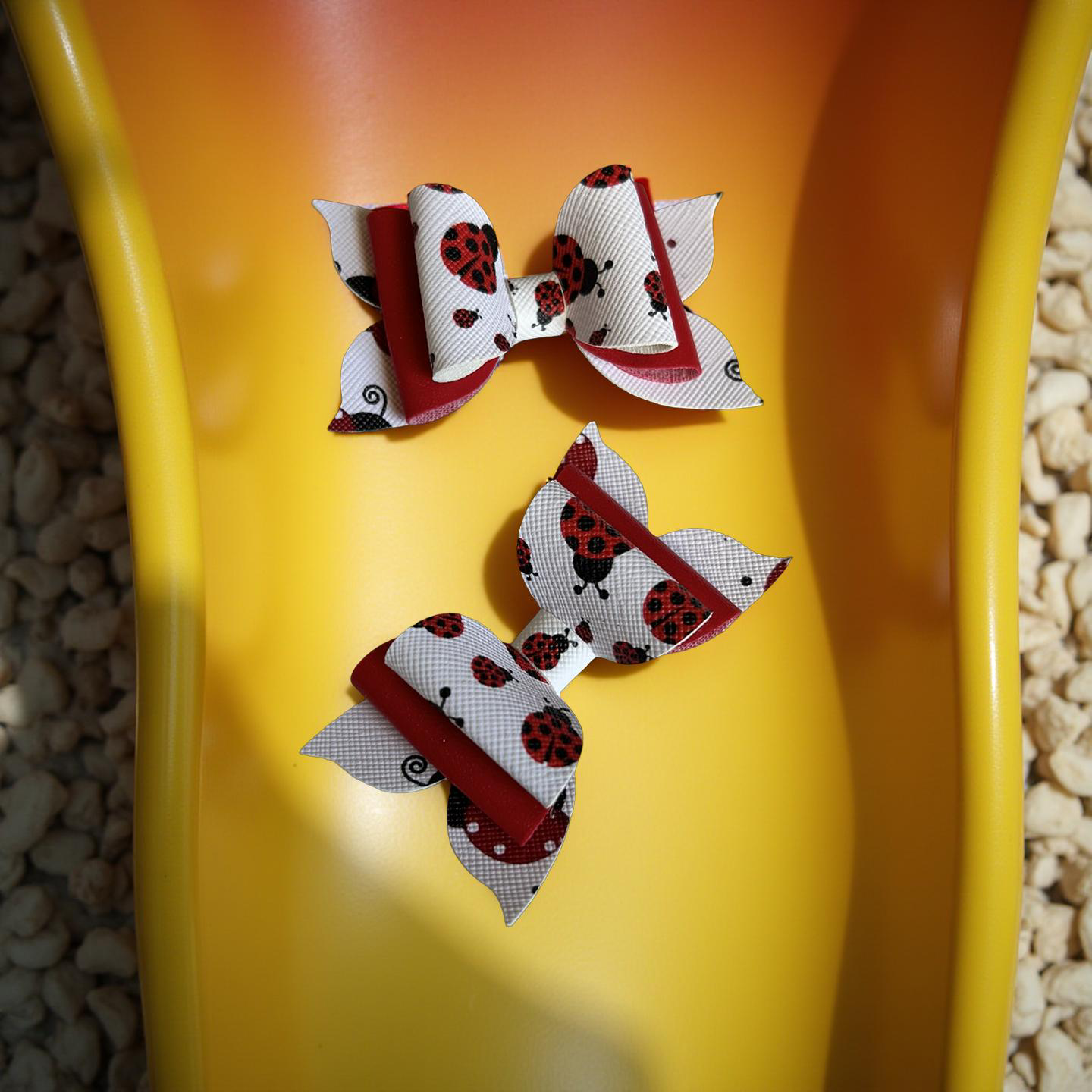 Lady Luck Bite- Size Hairbows