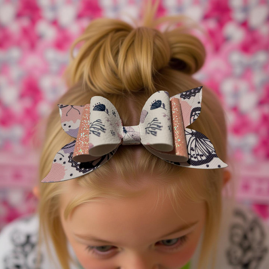Butterfly Blush Hairbow