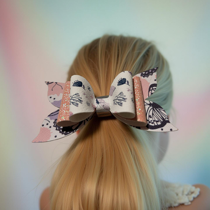 Butterfly Blush Hairbow