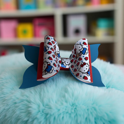 Hello Kitty Strawberry Dream Biggie Bow